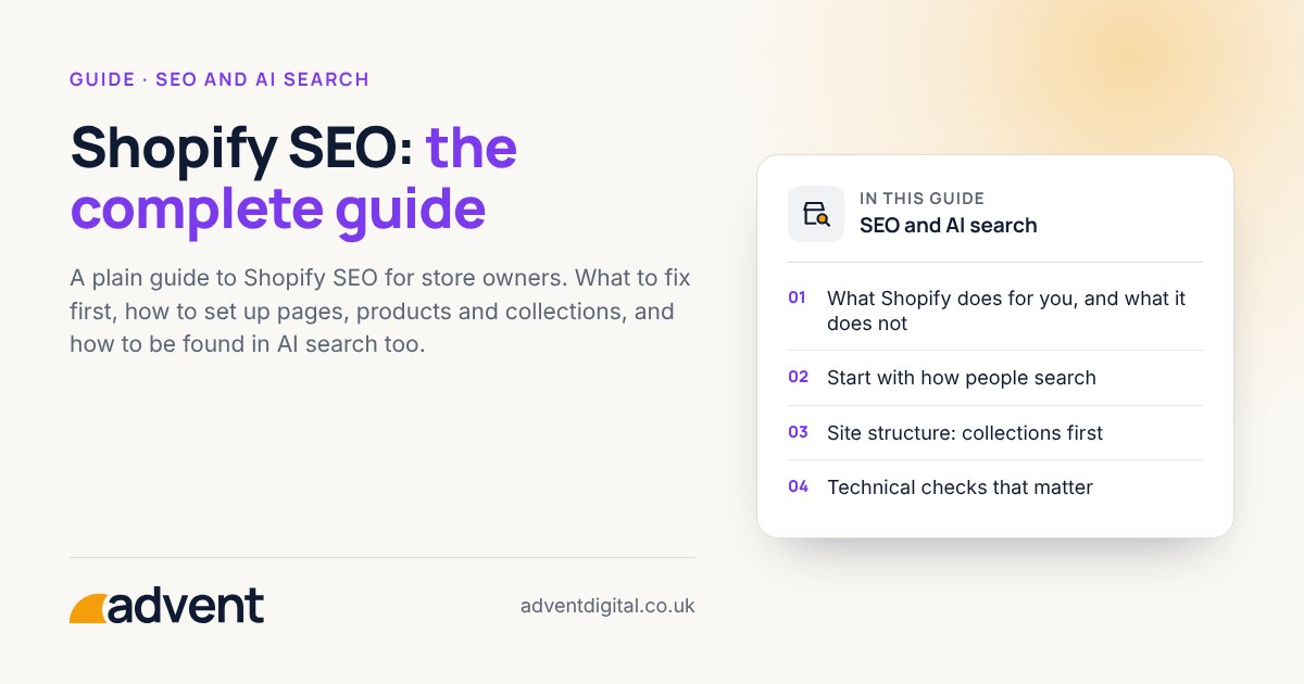 Guide thumbnail: Shopify SEO: the complete guide